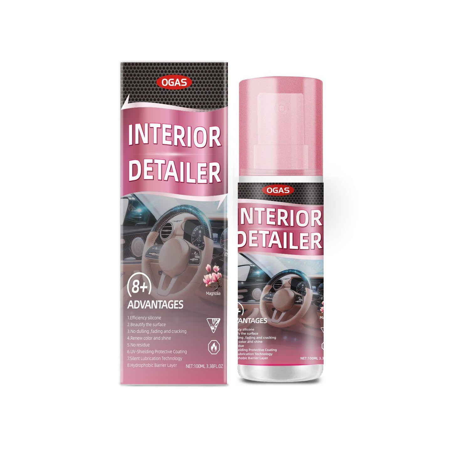 Multi-Functional Car Interior Polish No-Rinse Cleaner