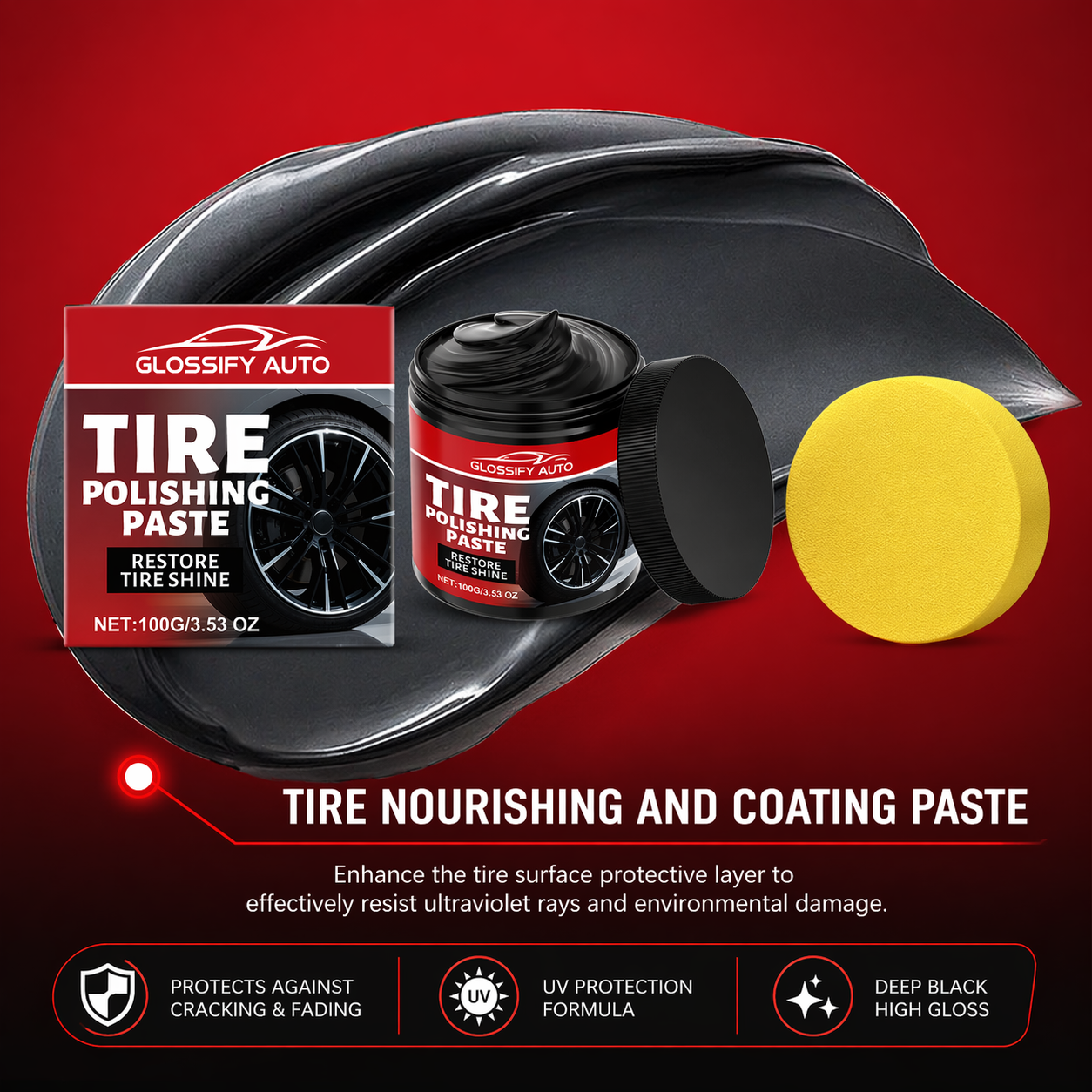 Glossify Auto™ Tire Restore Pro